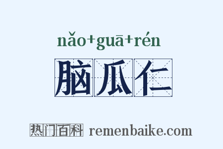 脑瓜仁是什么意思的图片